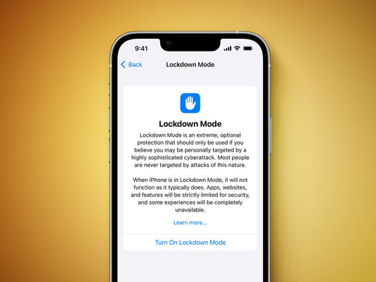 Lockdown: Apple's Newest Security Feature