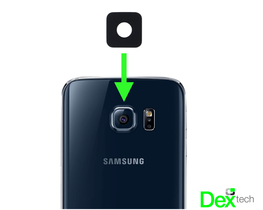 Samsung Galaxy S6 Edge Camera Glass Replacement