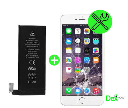 iPhone 6S High Quality Screen and Battery Replacement Combo + Installation!