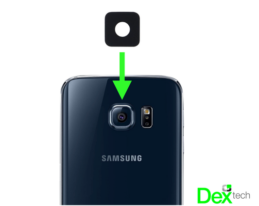 Samsung Galaxy S6 Edge Camera Glass Replacement